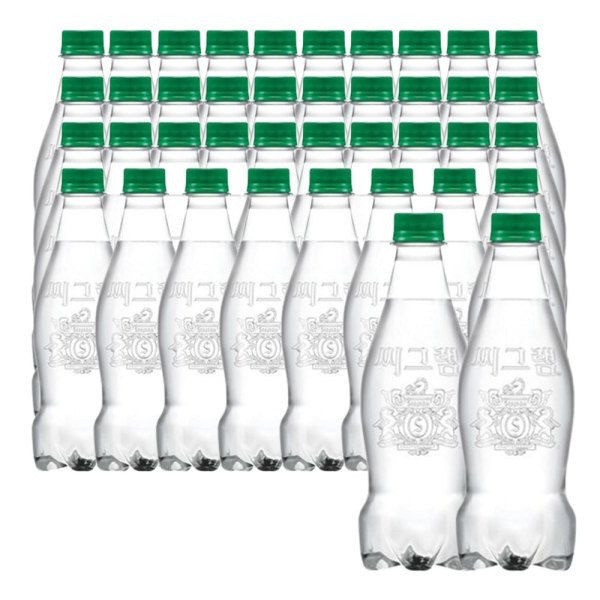 씨그램 무라벨 450ml 라임 20페트 + 레몬 20페트 (총 40페트)
