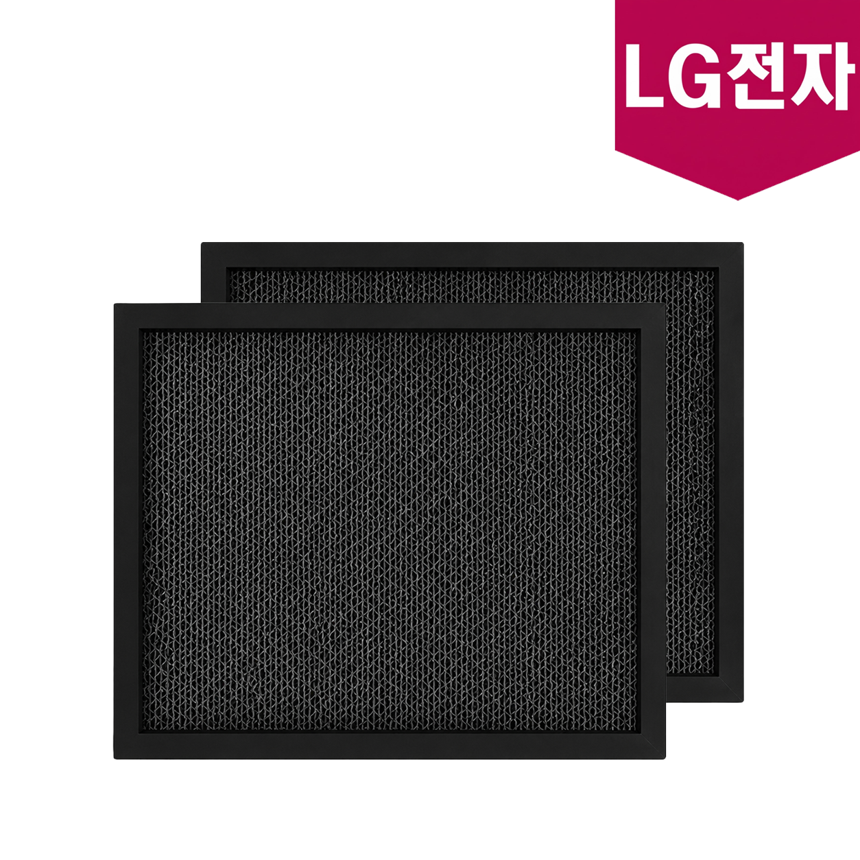 LG전자 LG 듀얼 스탠드 에어컨 탈취필터 세트 2개 FQ17S8DWBN 1304