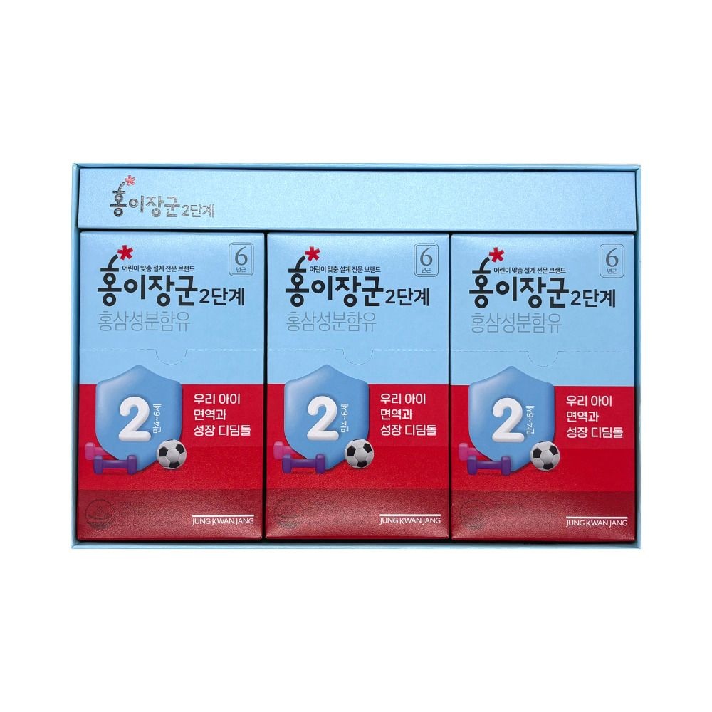 정관장 홍이장군 2단계 30포 / 케이스 없음