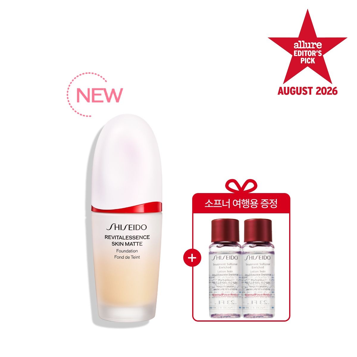 [뷰세라][특별] 리바이탈에센스 스킨 매트 파운데이션 30ml 세트 (120)