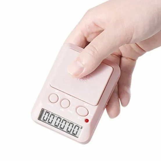 버튼식 타이머 무음스톱워치