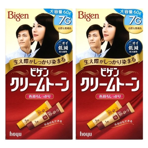 비겐 크림톤 7G 자연흑갈색 60g 2개