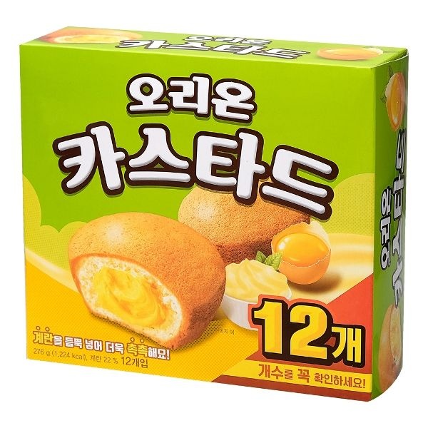 오리온 카스타드 23g 12개입 1개
