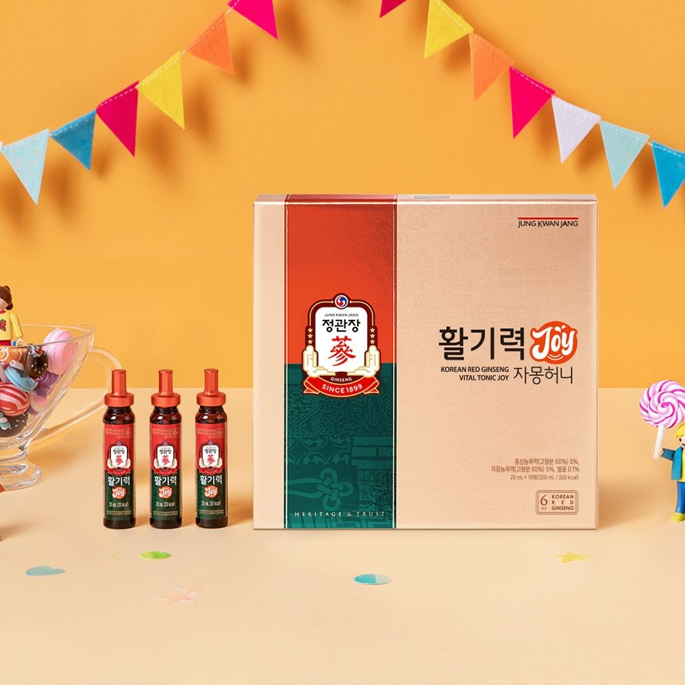 정관장 [본사]정관장 활기력 조이JOY 20ml 16개입 (쇼핑백동봉)