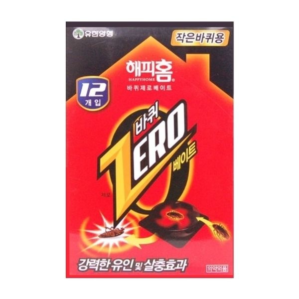 해피홈 바퀴제로 베이트 작은바퀴용 12개입
