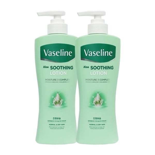 바세린 알로에 수딩 로션 450ml x2