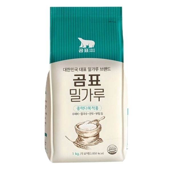 곰표 중력밀가루 1kgx1개