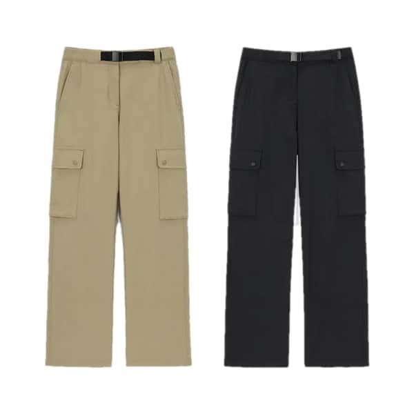 네파 NEPA 여성 코튼 라이크 세미와이드 팬츠 7L41667 27Y181 23Y716