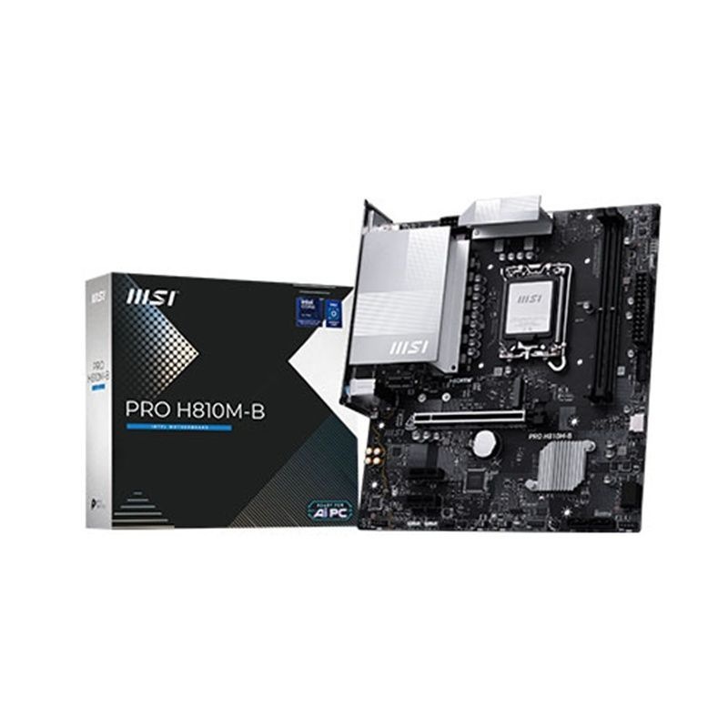 MSI 가성비 인텔 메인보드 업그레이드 확장 게이밍 H810M-B 1P