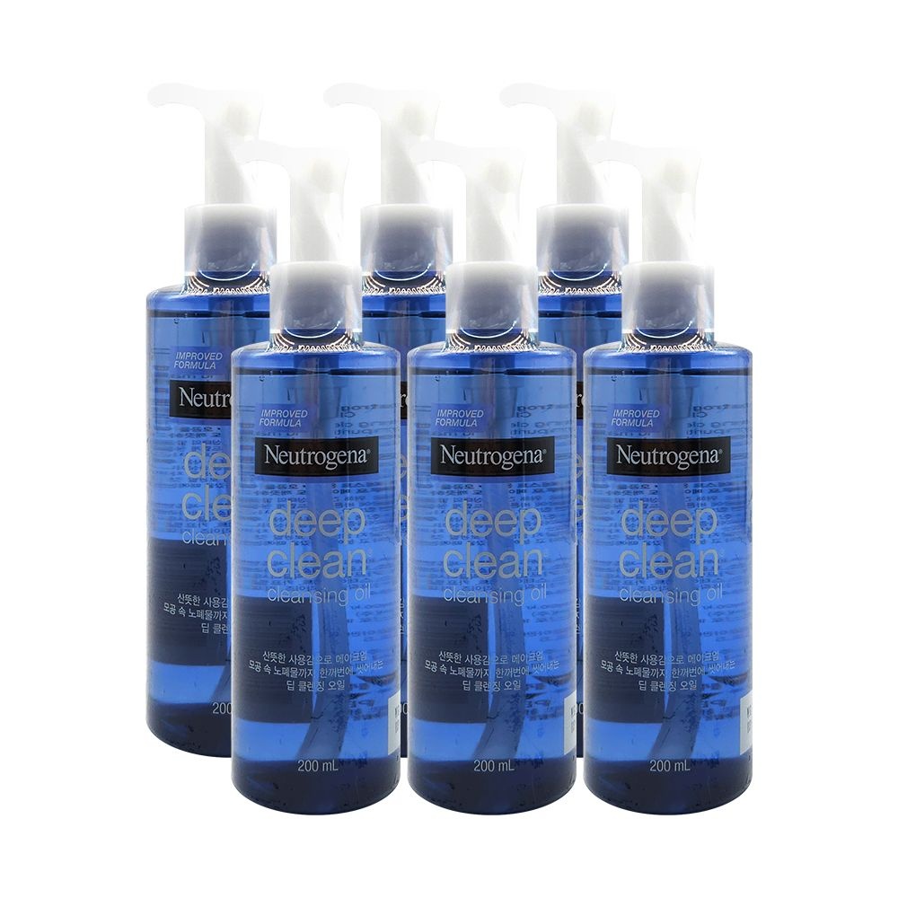 [오늘출발] 뉴트로지나 딥 클린 클렌징 오일 200ml x 6통