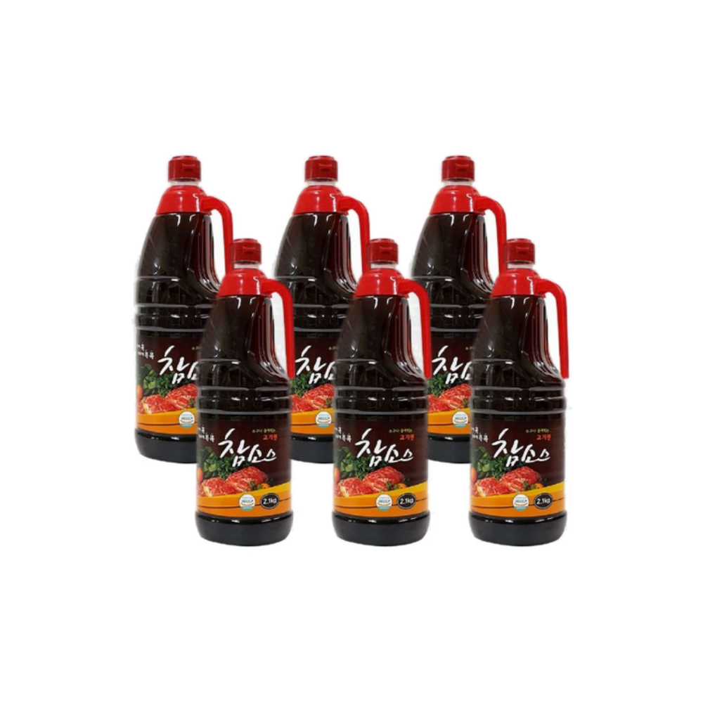 우리식품 고기엔 참소스 2.1kg x 6개