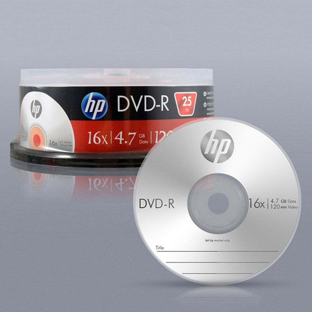 DVD-R 16X 4.7GB 케익 25P 영상백업 디비디