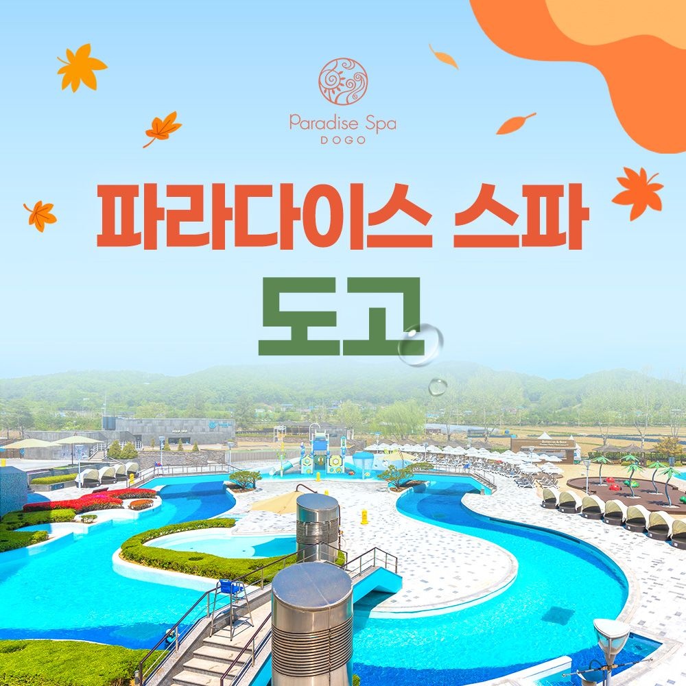 파라다이스 스파 도고 [충남] 파라다이스 스파 도고 골드시즌 입장권/패키지/오후권, 이용기간 9/1~12/17까지