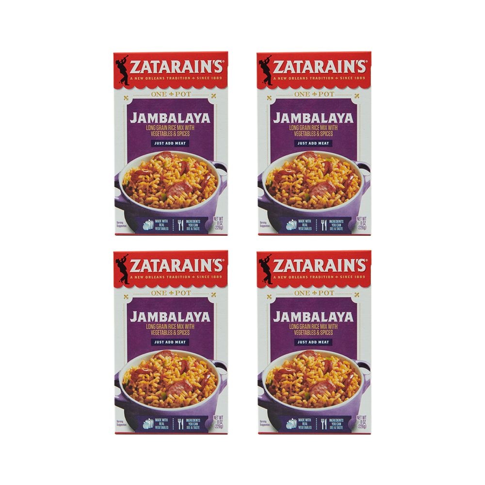 [해외] Zatarain 자타라인 잠발라야 라이스 340g 4개