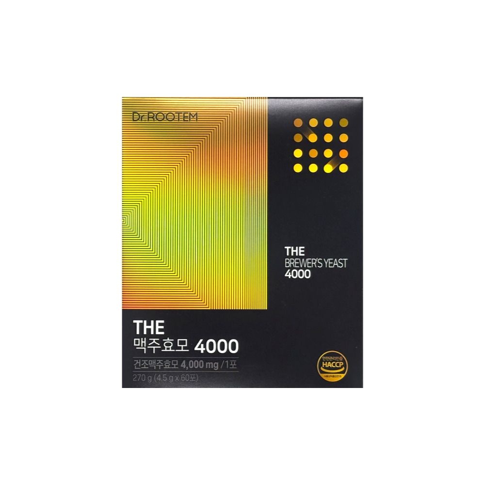 닥터 루템 THE 맥주효모 4000 4.5g 60포
