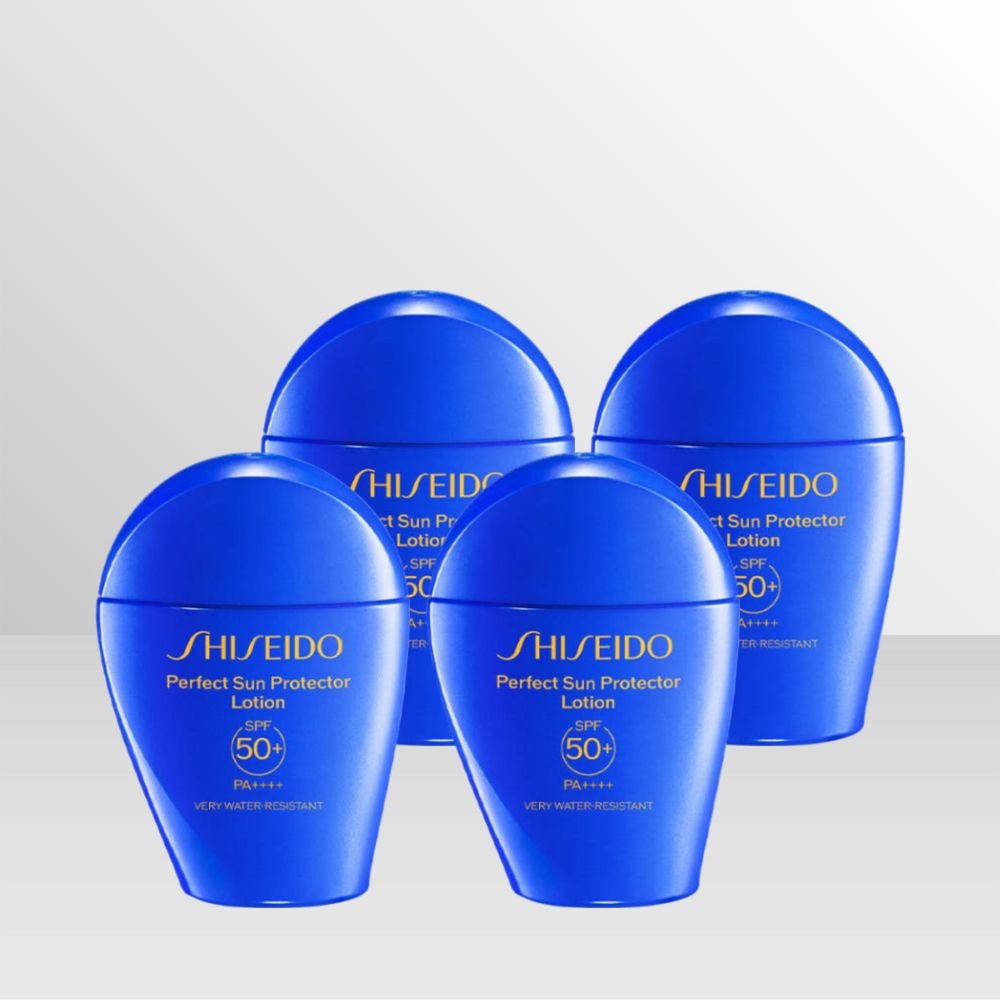 [오늘출발] 시세이도 퍼펙트 UV 프로텍터 파란자차 50ml (SPF50+) x 4개