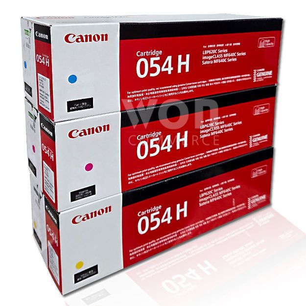 캐논 정품 토너 CRG-054H MF645Cx 643Cdw LBP621Cw 623Cdw 컬러 대용량 세트