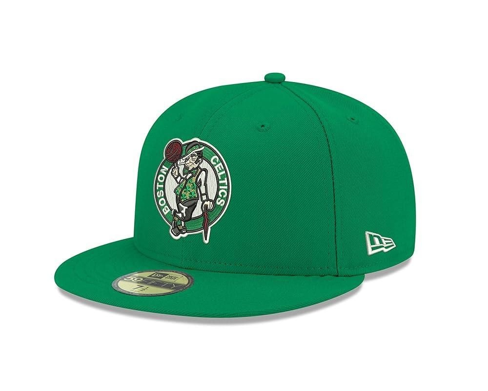 [뉴에라][해외] New Era NBA 보스턴 셀틱스 남성용 공식 59FIFTY 핏 캡 7.5 켈리 [호환]