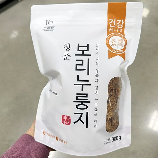청춘 보리 누룽지 300g