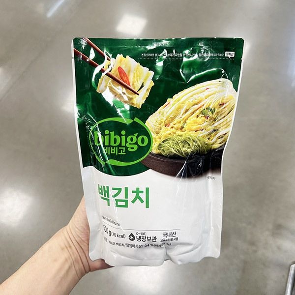 비비고 백김치 500g 아이스박스포장