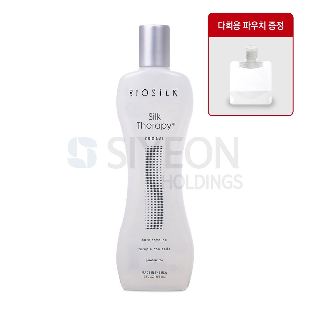 [오늘출발] 실크테라피 바이오실크 실크테라피 헤어에센스 355ml + 공병증정