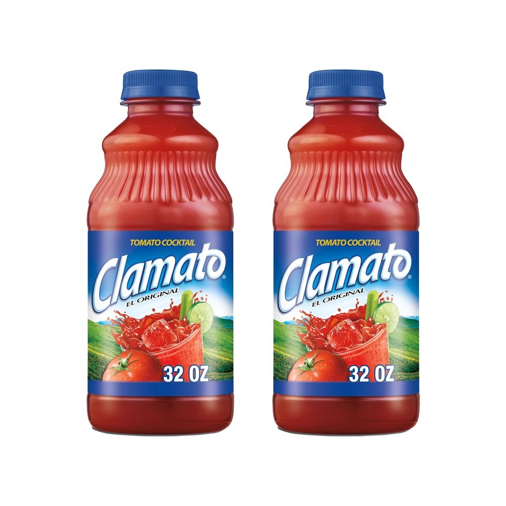Clamato 클라마토 토마토 칵테일 주스 오리지널 946ml 2개
