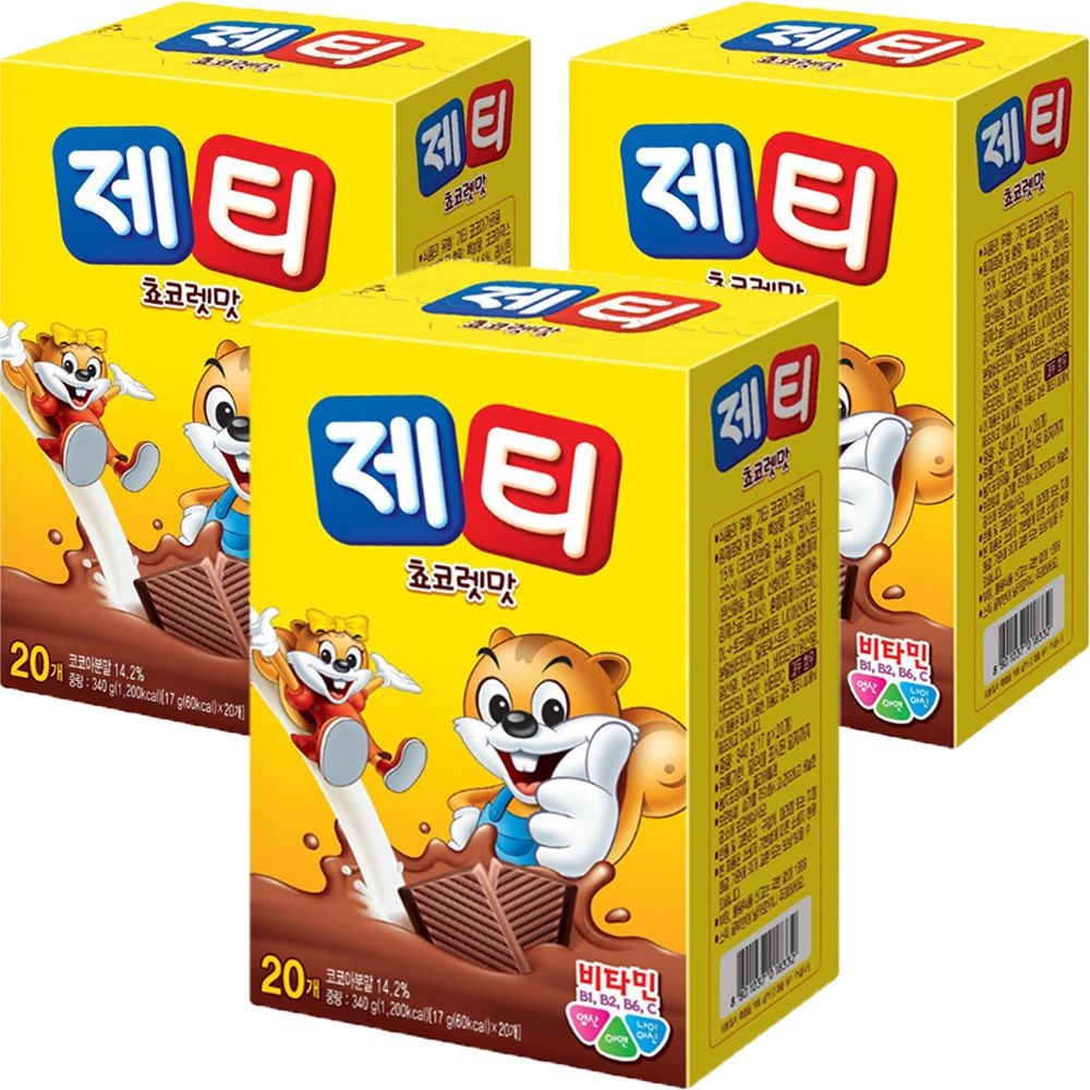 동서식품 제티 초코렛맛 60T (1020g)