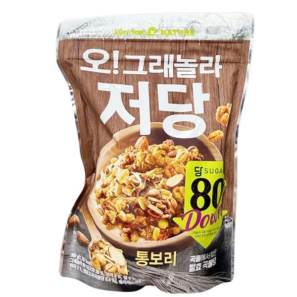오! 그래놀라 저당 통보리 360g x 1개