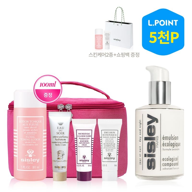 [롯데백화점] 시슬리 [9적립][라이브]에뮐씨옹에꼴로지끄 에센스로션 125ml 기획세트(+L.POINT 5천점) LE1222333593