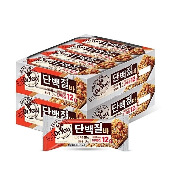 오리온 [오리온]오리온 닥터유 단백질바 1P(50g) x24개