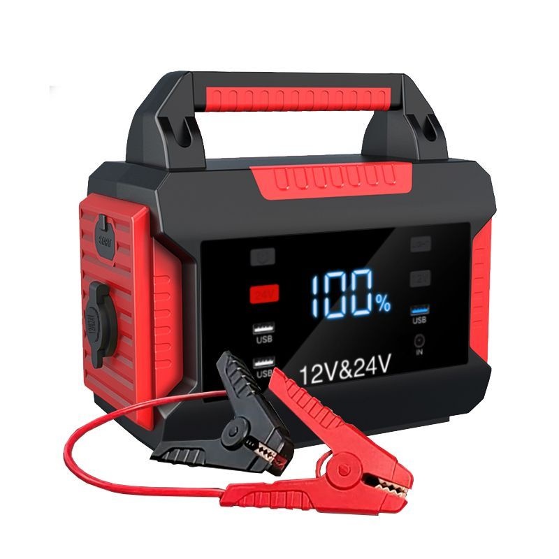 더존 12V 24V 겸용 트럭 화물차 점프스타터 32000mAh 보조배터리 파워뱅크