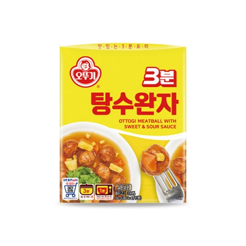 오뚜기 [오뚜기] 3분 탕수완자 150g x 24개