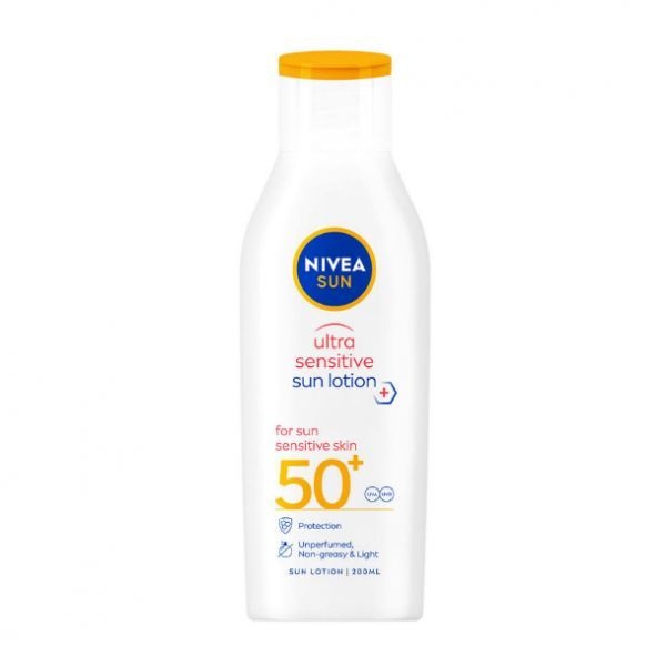 니베아 선 더마 센서티브 스킨 선 로션 200ml (SPF50+/PA++++)