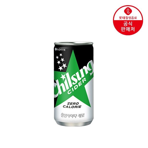 [롯데온] 칠성사이다 제로 210ml 30캔(12200/무료) | 롯데온