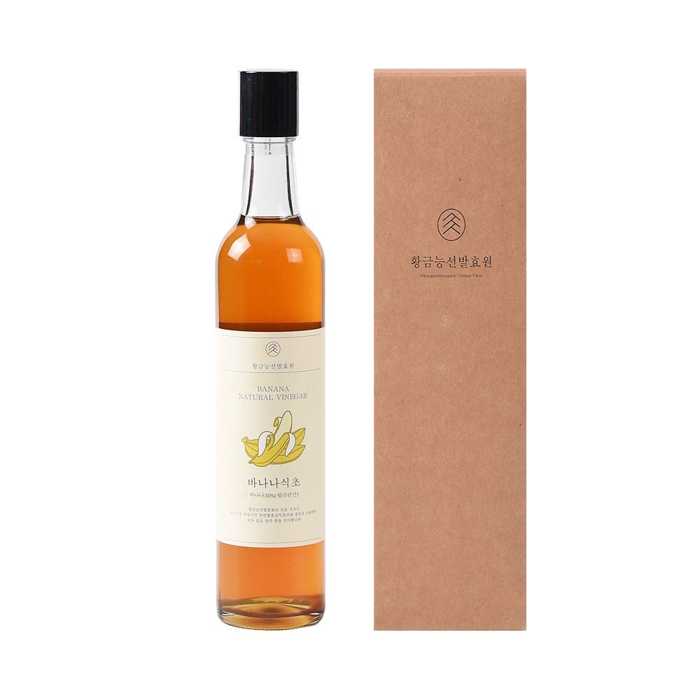 황금능선발효원 바나나식초 375ml /과일발효초