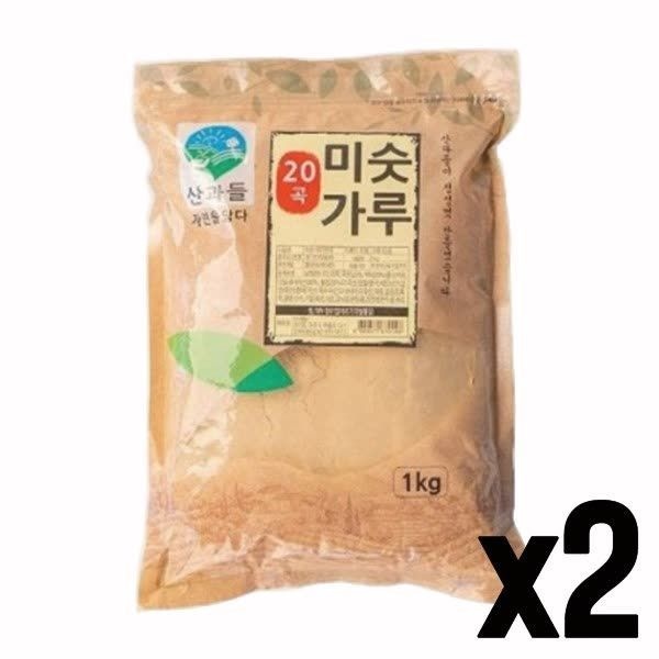 산과들 미숫가루 20곡 1kg (2개1세트) 2503705