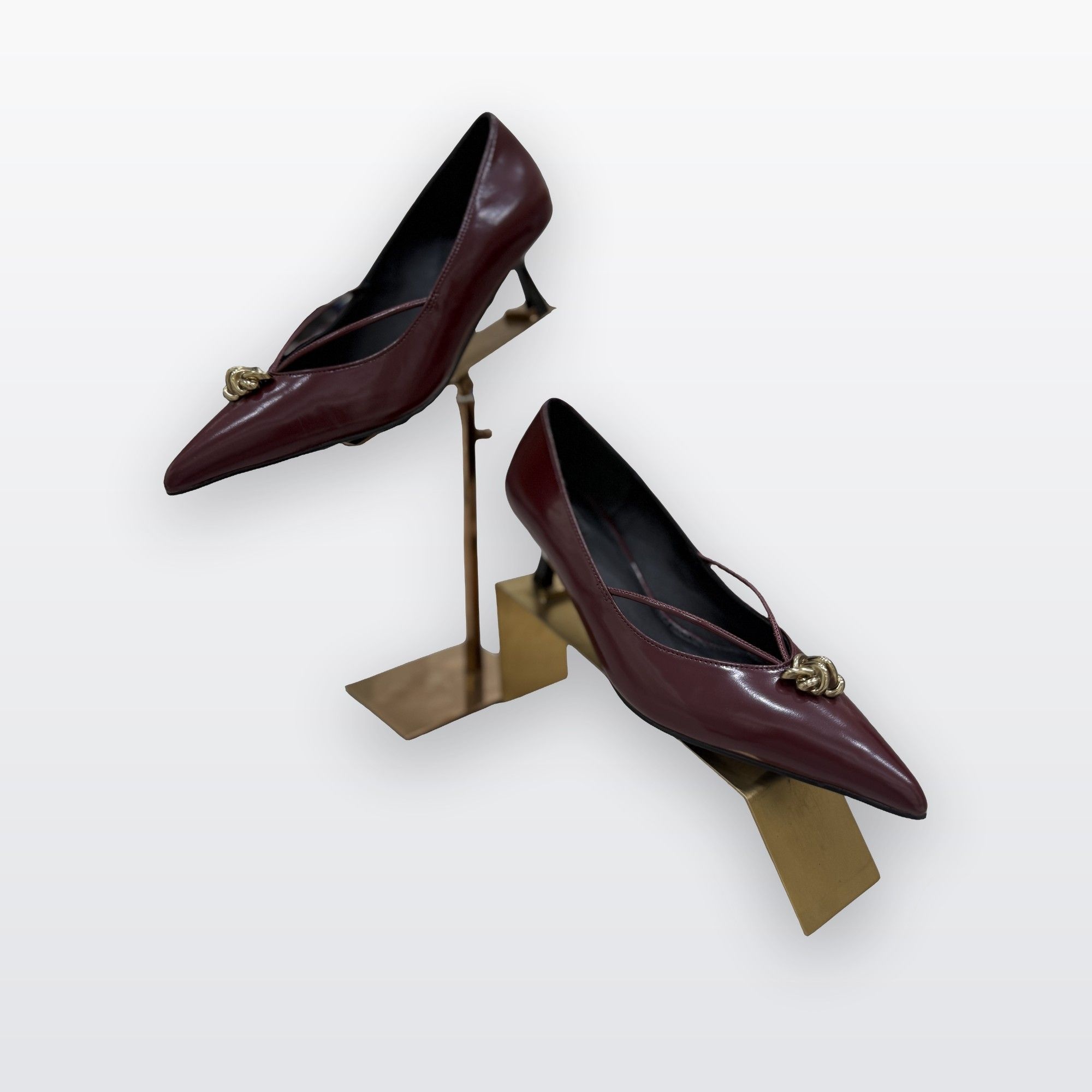 슈콤마보니 Fling 스타 pumps wine DG1BA25507WIN 740802