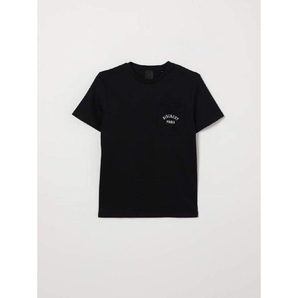 지방시 [해외] 지방시 Givenchy 블랙 로고 코튼 티셔츠 H31122 관부가세포함