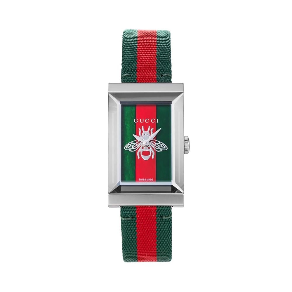 구찌 (현대Hmall) 구찌 YA147413 G프레임 여성 나일론 쿼츠 21x34mm