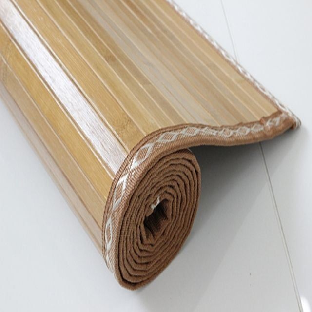 5년산 왕대나무자리 브라운 점보특대형 200X260cm 대자리 대나무 마작자리 카페트 우드자리