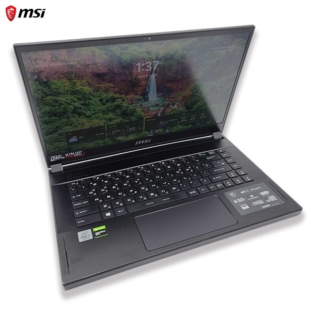 [중고] MSI [리퍼 중고] MSI i7 10TH RAM 16GB GTX 1660Ti 15.6인치 게이밍 노트북