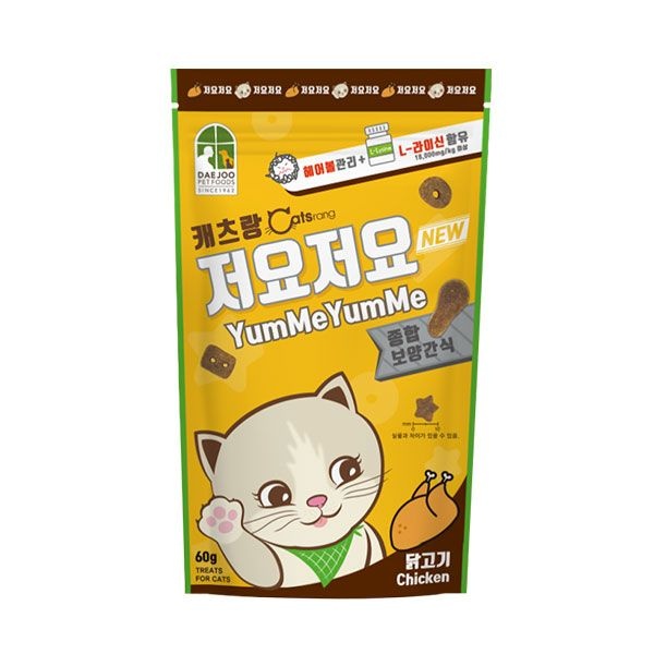 캐츠랑 저요저요 고양이간식(8종) 60g/150g_종류선택