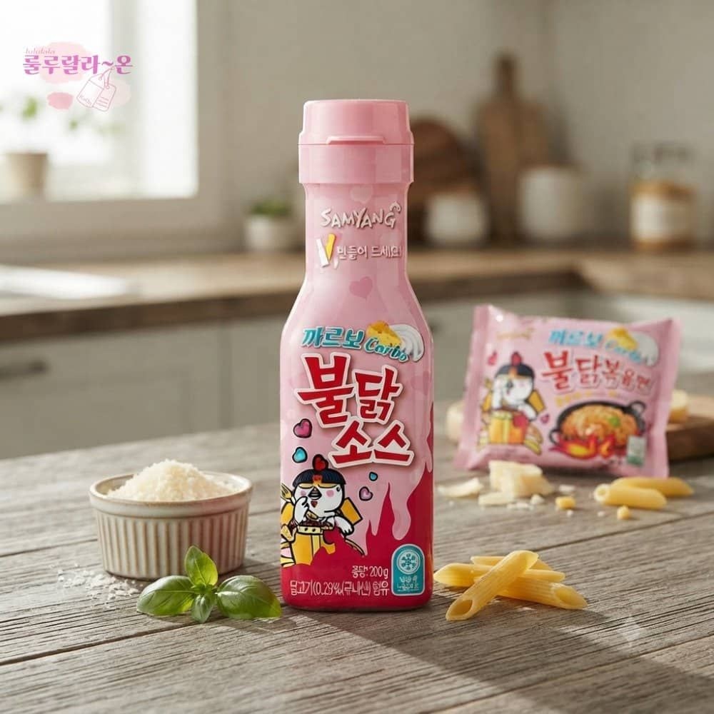 [LLON] 삼양까르보불닭소스 3개 매콤한소스 매운맛소스
