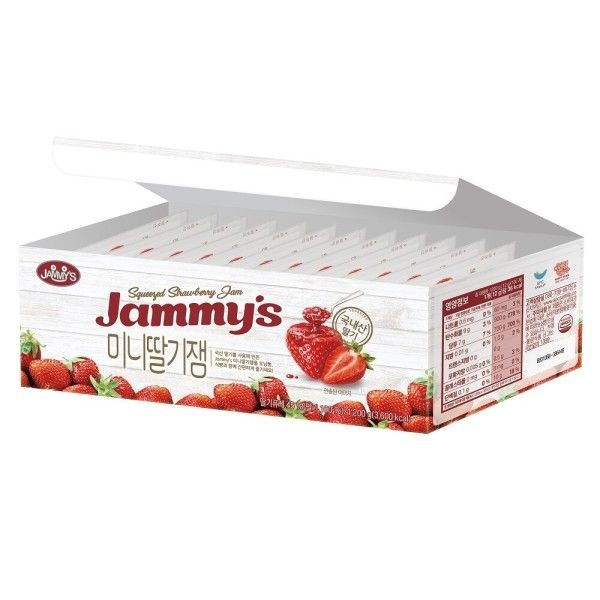삼립 [오티삼립]JAMMY'S 미니 딸기잼 12g 100개