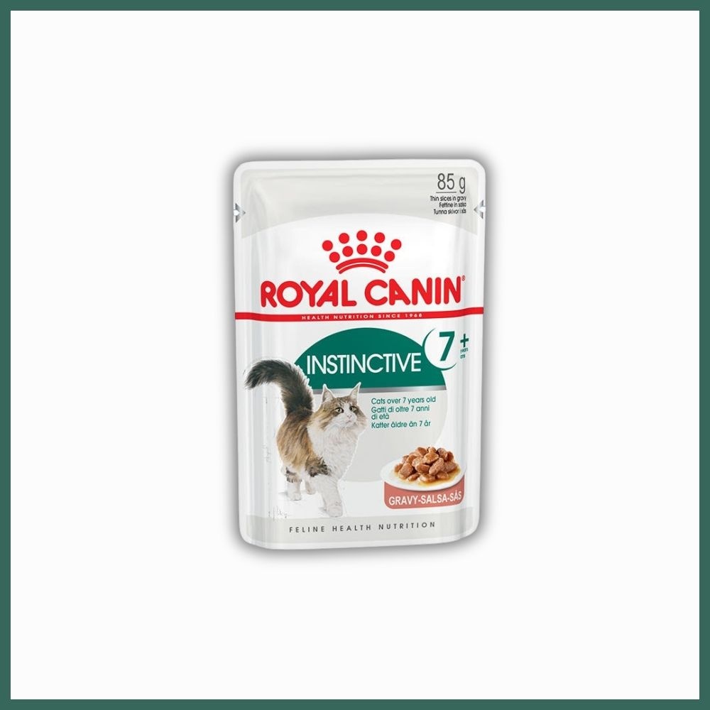 로얄캐닌 캣 고양이 습식사료 인스팅티브 +7, 85g, 1개