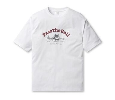공용 오버핏 프멍 그래픽 반팔티셔츠(EPG2TR3950)