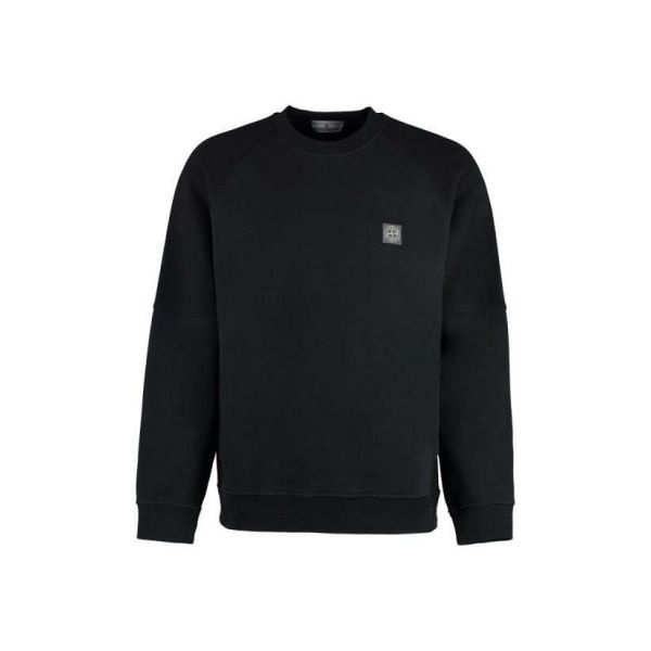 STONE ISLAND 스톤아일랜드 [스톤아일랜드] 60252 브러쉬드 Diagonal 코튼 플리스 스ㅤㅇㅞㅅ셔츠 다이애그널 스웨트셔츠 811560252 V002