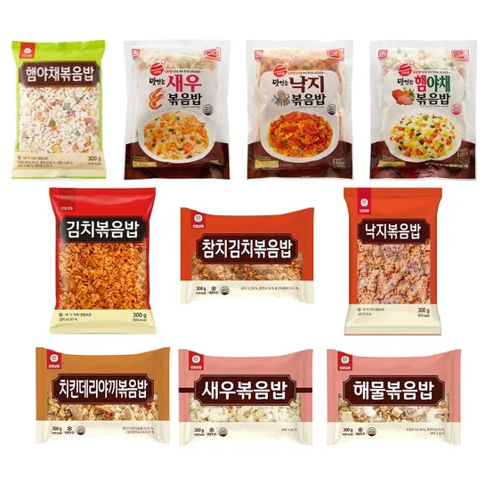 한성기업 천일식품 냉동 볶음밥 11종
