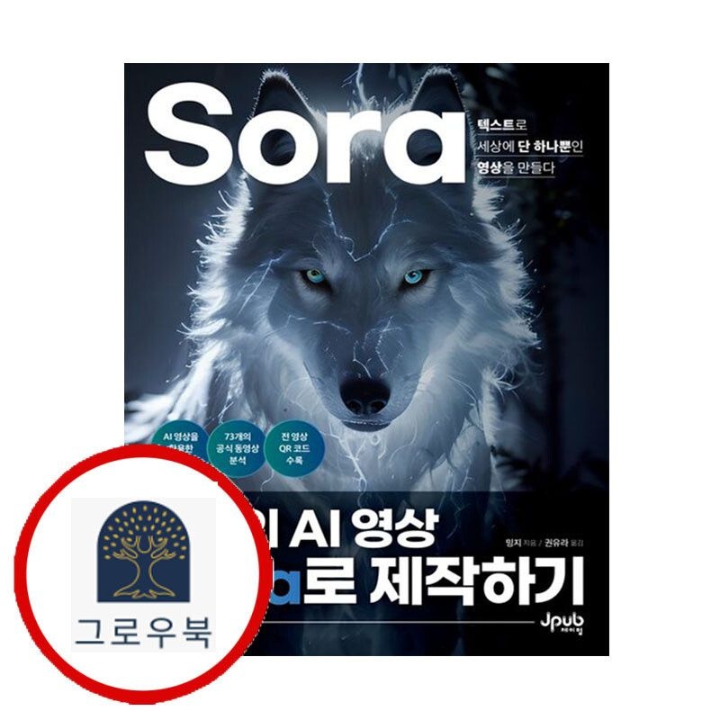 (현대Hmall) [제이펍] 최고의 AI 영상 Sora로 제작하기