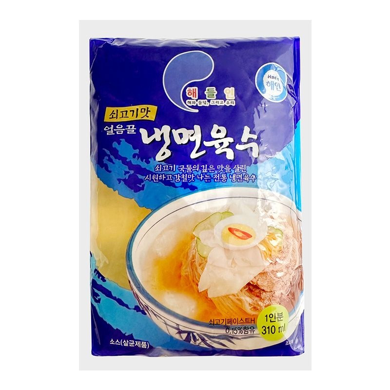 [온세일]해인 해들인 얼음골 쇠고기맛 냉면육수 310ml